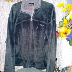 Men's Large Patagonia Polartech Soft Fleece zip up jacket R Series